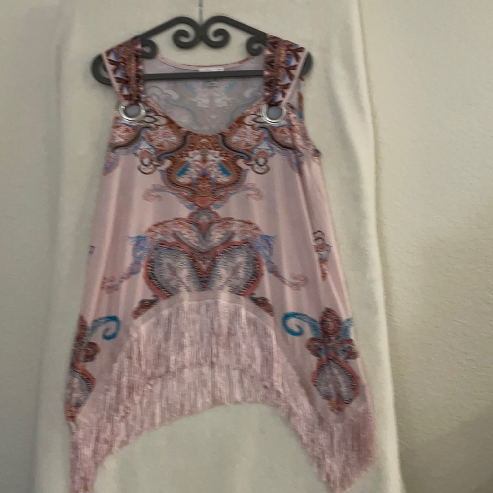 Venus Fringed Woman’s Top Size Medium